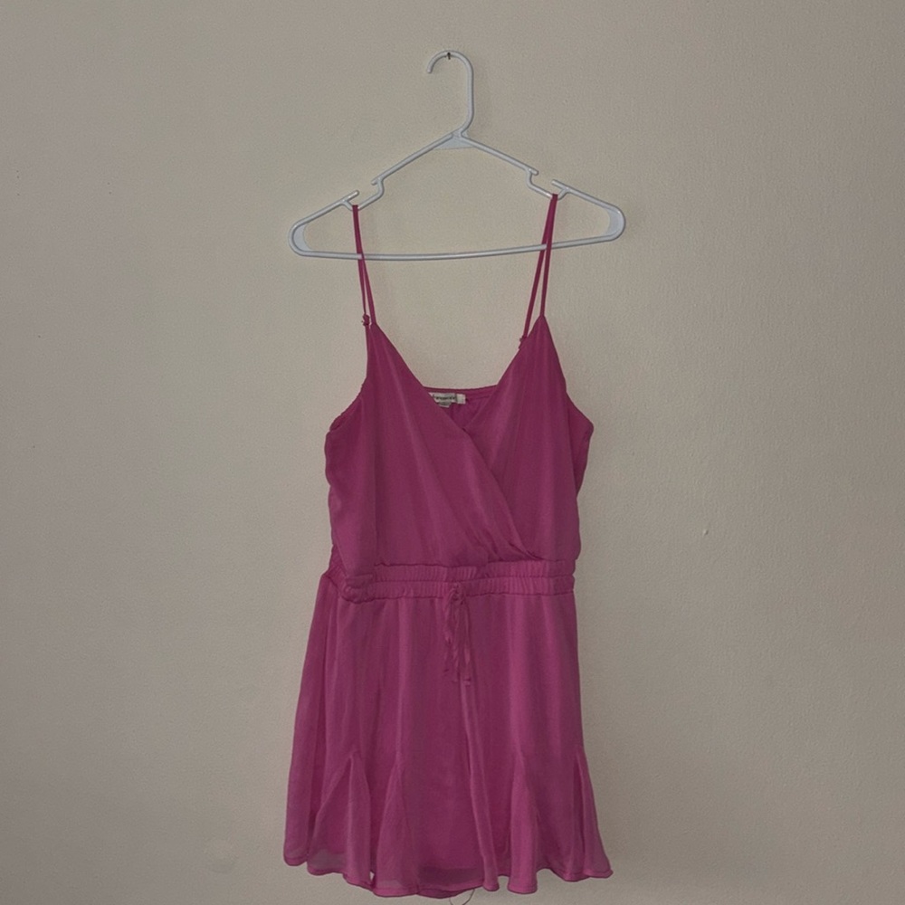 Francesca’s Hot Pink Romper
